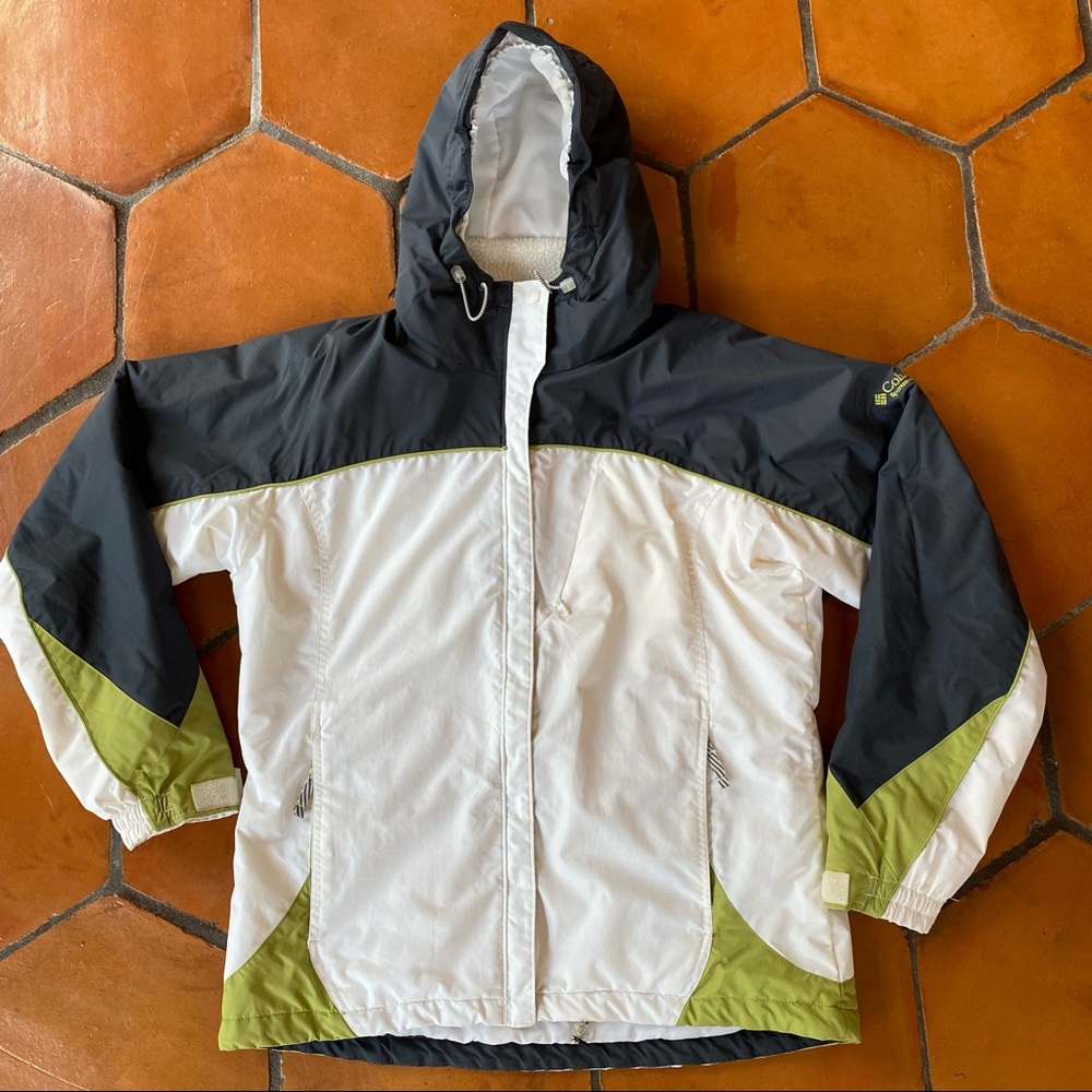 Columbia Fleece Lined insulated Ski Coat Winter